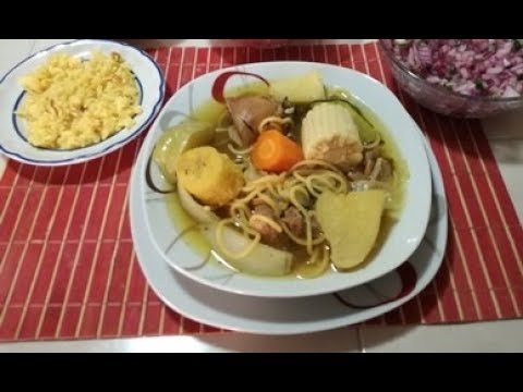 Receta de Puchero de tres carnes