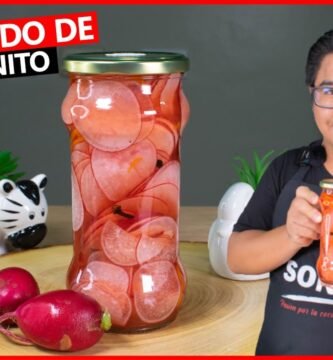 Receta de Rabanitos en vinagre