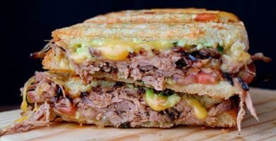 Receta de Sanguchón de cerdo