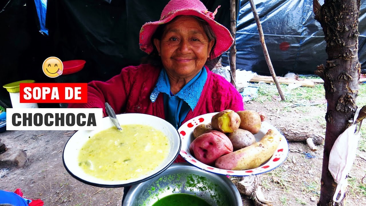 Receta de Sopa de chochoca