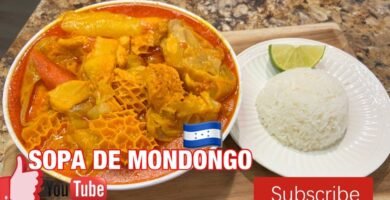 Receta de Sopa de mondongo