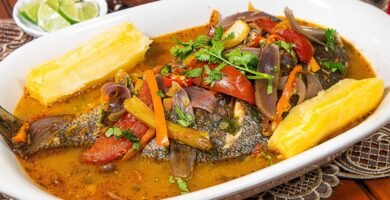 Receta de Sudado de pescado