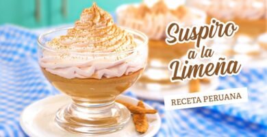 Receta de Suspiro a la limeña