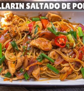 Receta de Tallarín saltado