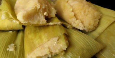 Receta de Tamales de elote