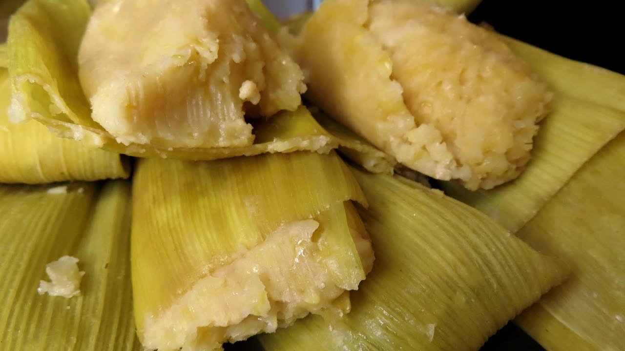 Receta de Tamales de elote