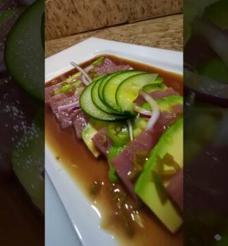 Receta de Tiradito de atún