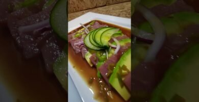 Receta de Tiradito de atún