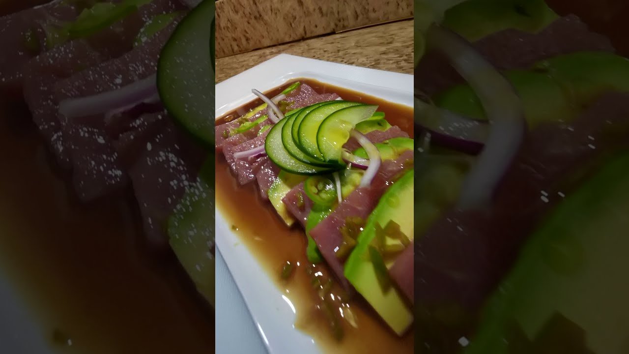 Receta de Tiradito de atún