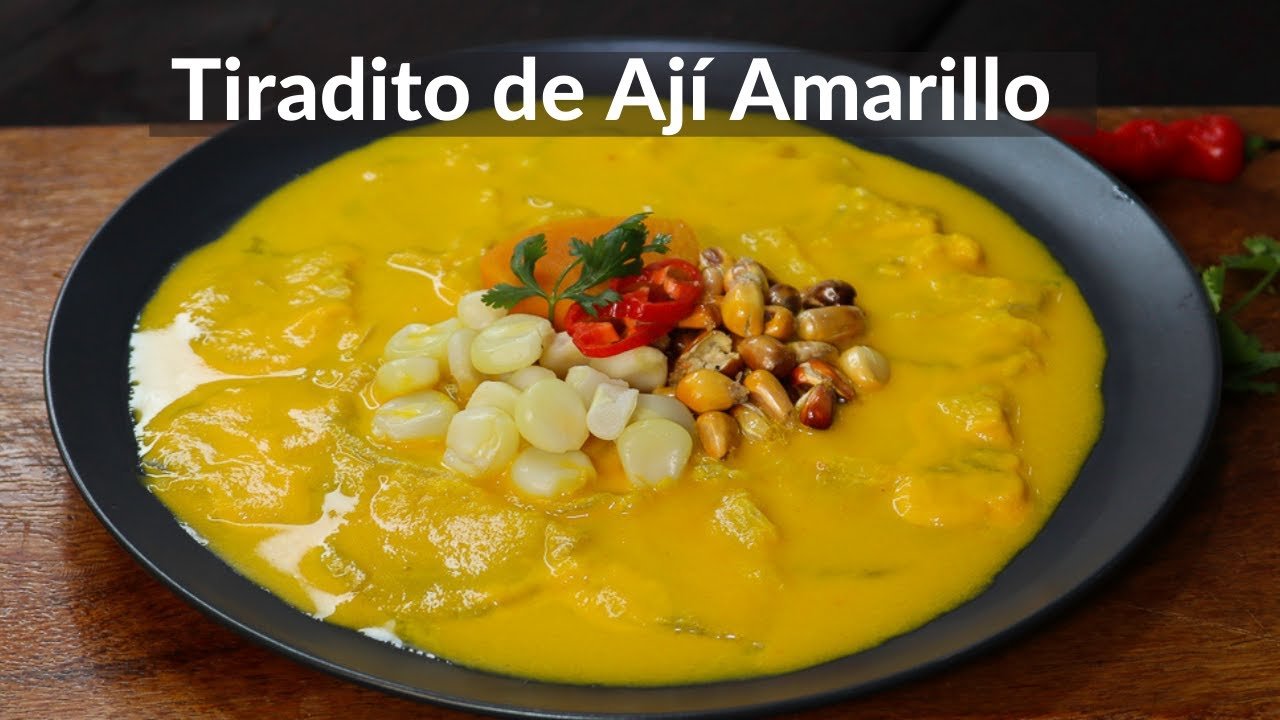 Receta de Tiradito