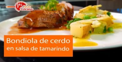 Receta of Bondiola al tamarindo