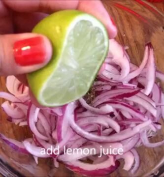 Receta of Ensalada de cebolla