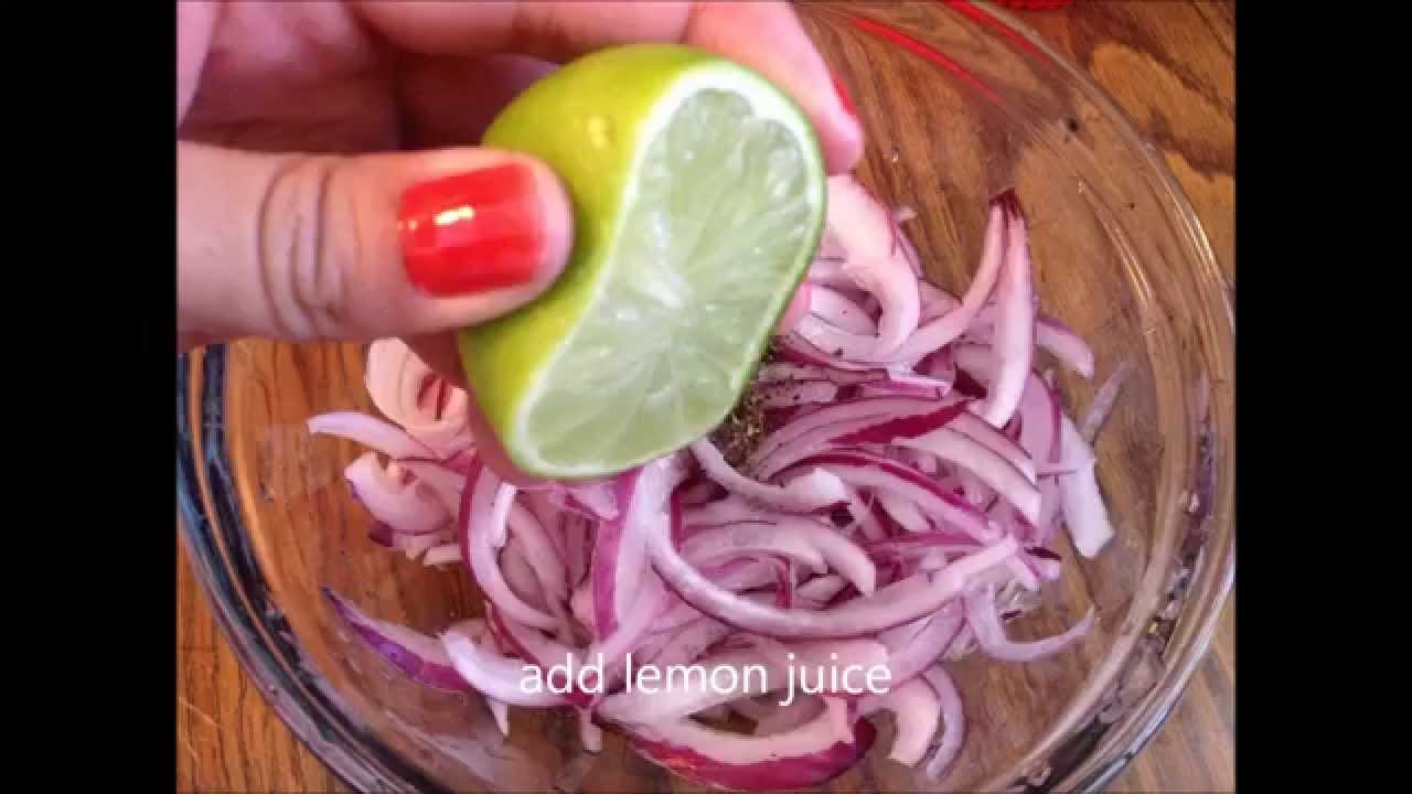 Receta of Ensalada de cebolla