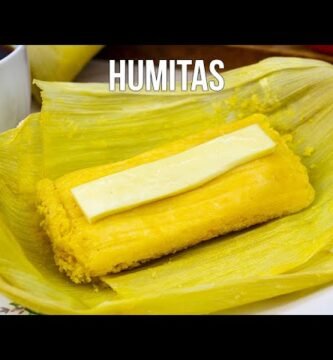 Receta of Humita de lúcuma
