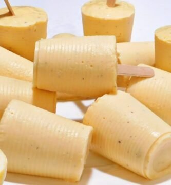 Receta of Maracuyá helado