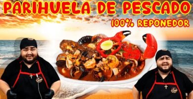 Receta of Parihuela de langosta