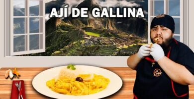 Receta peruana de Ají de Gallina