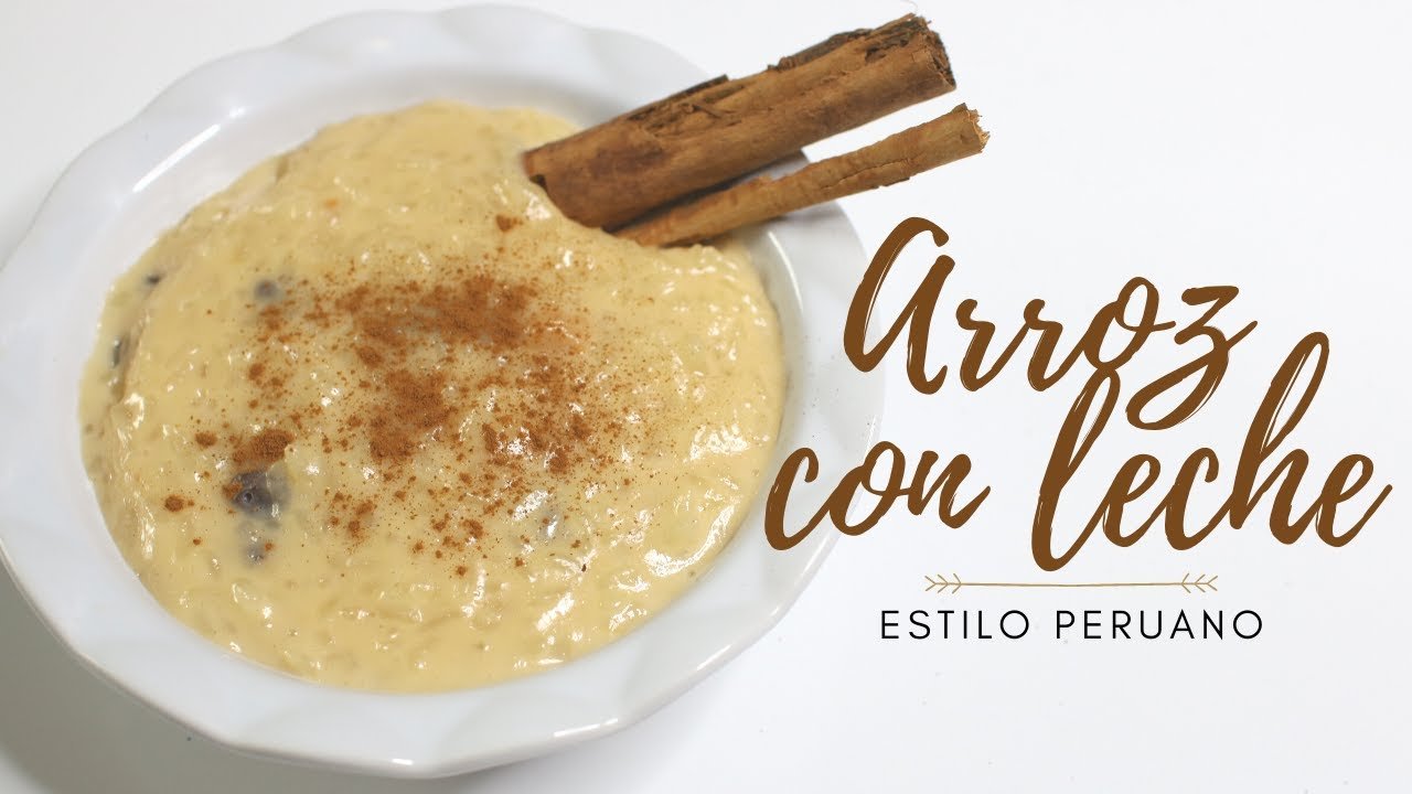 Receta peruana de Arroz con Leche