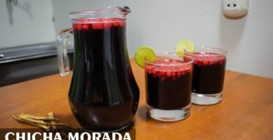 Receta peruana de Chicha Morada