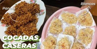 Receta peruana de Cocadas