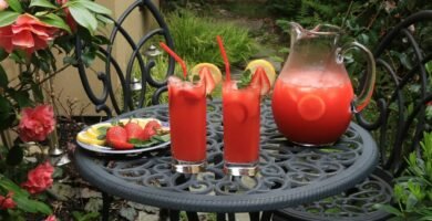 Receta peruana de Refresco de Fresa