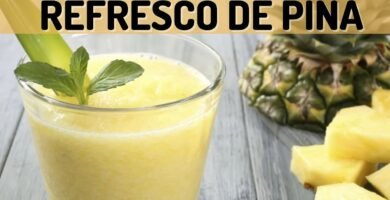 Receta peruana de Refresco de Piña