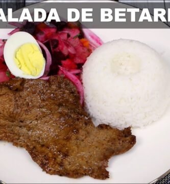 Receta peruana de Salsa de Betarraga