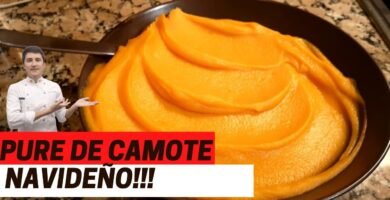 Receta peruana de Salsa de Camote