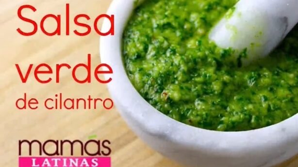 Receta peruana de Salsa de Cilantro