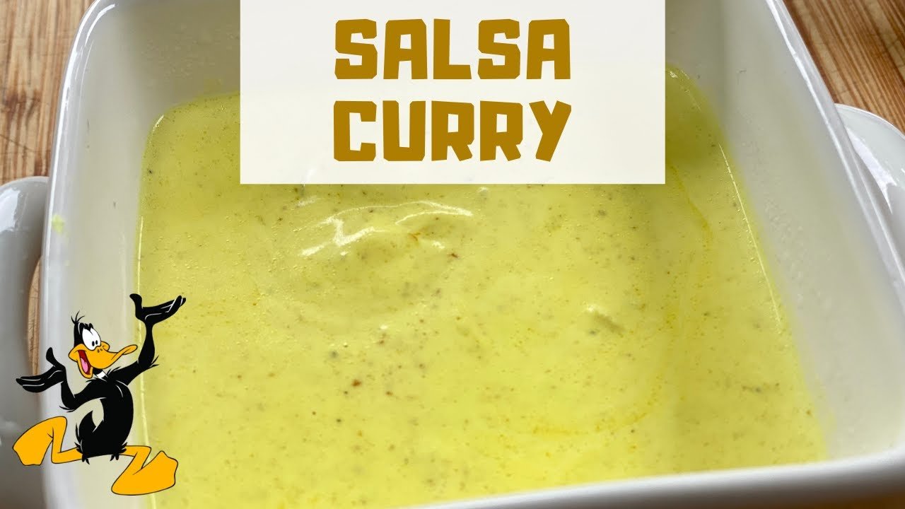 Receta peruana de Salsa de Curry