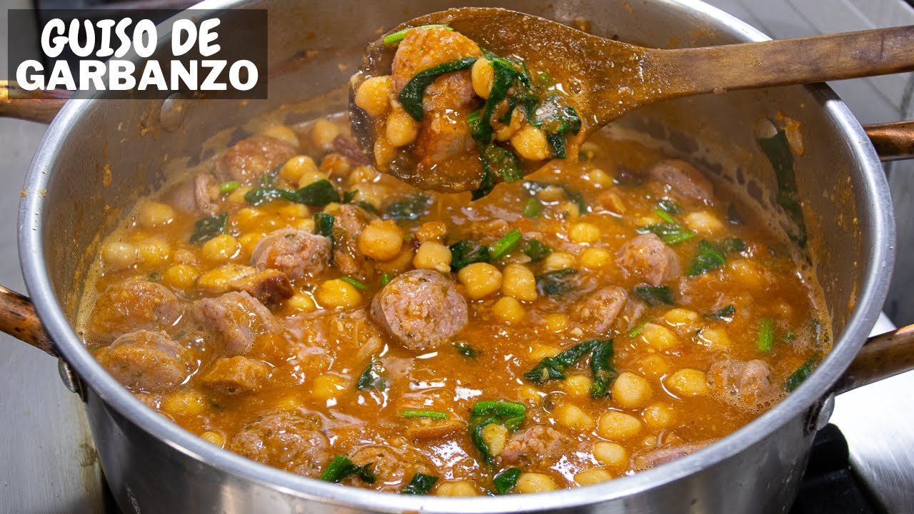 Receta peruana de Salsa de Garbanzos
