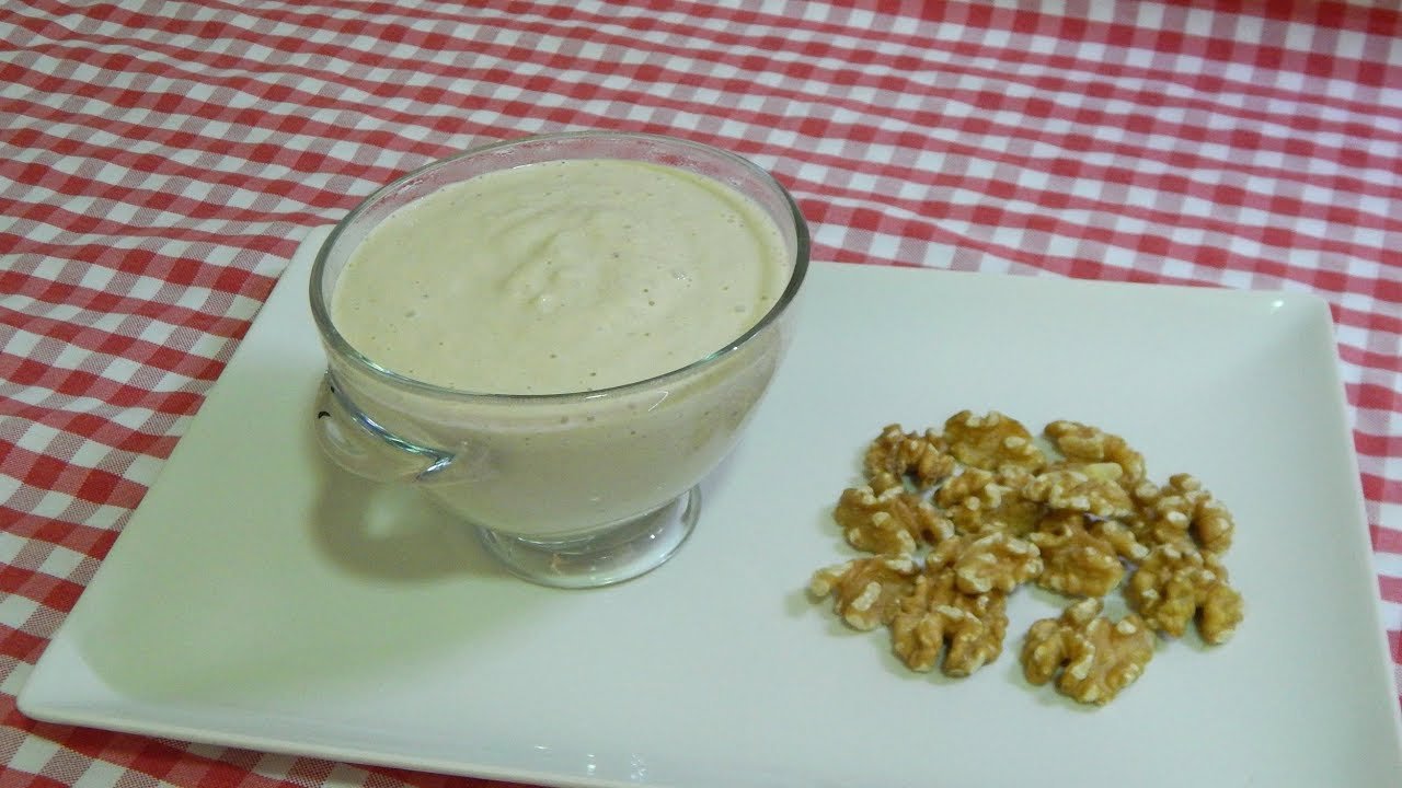 Receta peruana de Salsa de Nueces