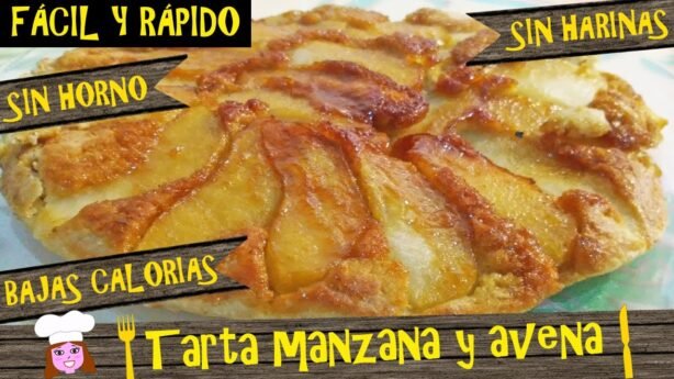 Preparar postre de avena y manzana sin horno facil