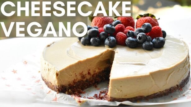 Receta de cheesecake vegano sin horno