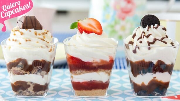 Receta de vasitos de oreo sin horno