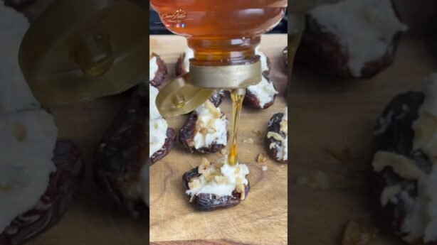 Receta sin cocción: crudités con dip con dátiles