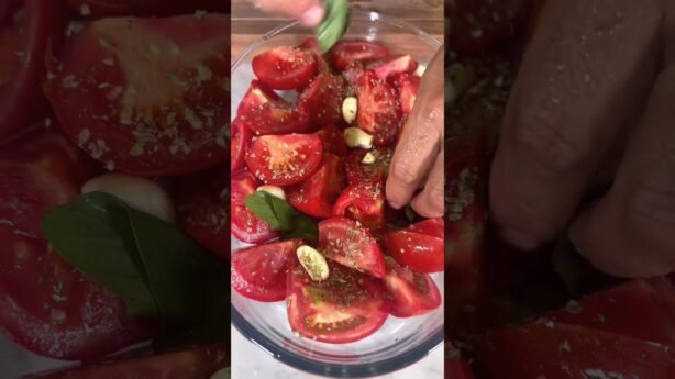 Receta sin cocción: salsa de tomate cruda con nueces