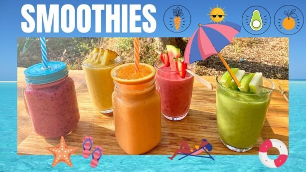 Smoothie de fresa ideal para cualquier dia caluroso