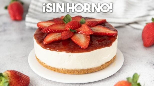 cheesecake frío sin horno paso a paso