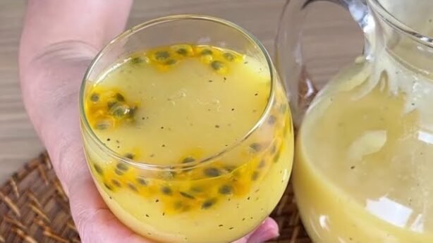 Como hacer jugo de maracuyá rapida y saludable