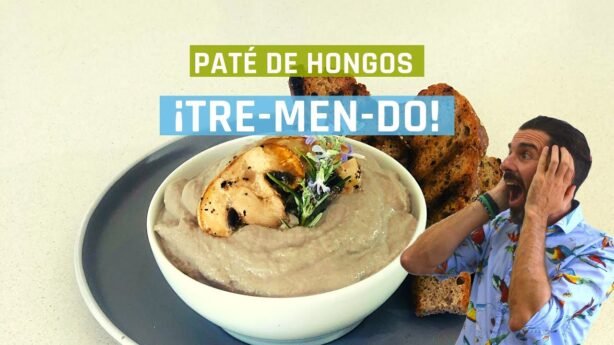 Receta sin cocción: paté de champiñones con semillas de chía