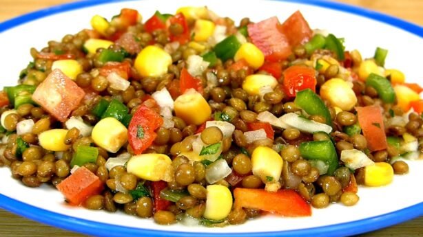 Cómo preparar ensalada de lentejas con semillas de chía