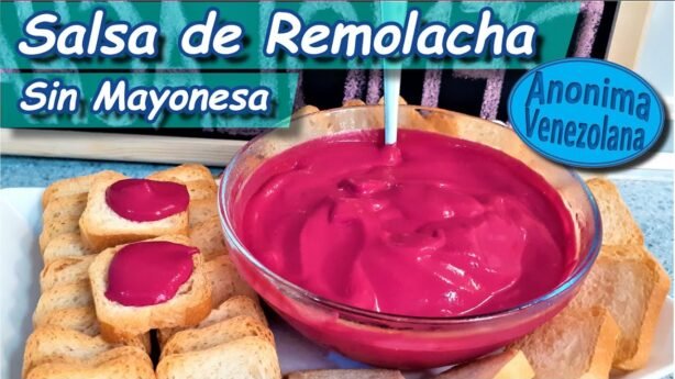Cómo preparar dip de albahaca con remolacha