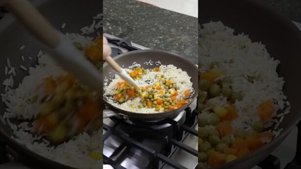 Platos con arroz en homenajes regionales con receta regional