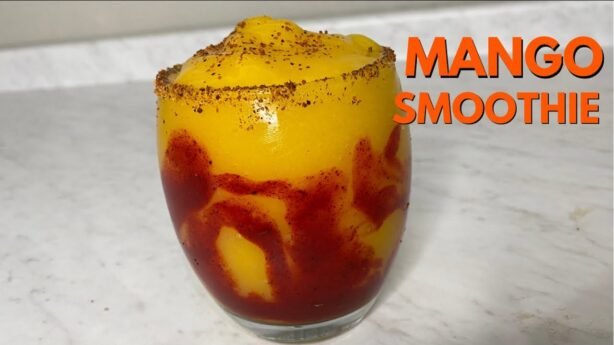 Smoothie de mango natural y deliciosa sin azúcar