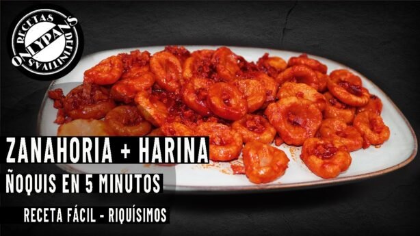¿Has probado pasta de pimientos con zanahoria? Te sorprenderá