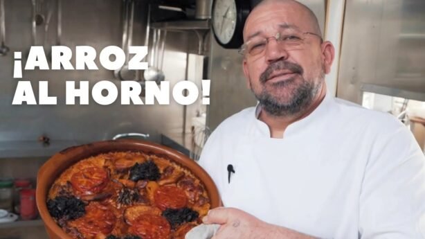 Arroz al horno estilo peruano