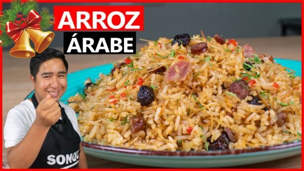 Arroz navideño peruano